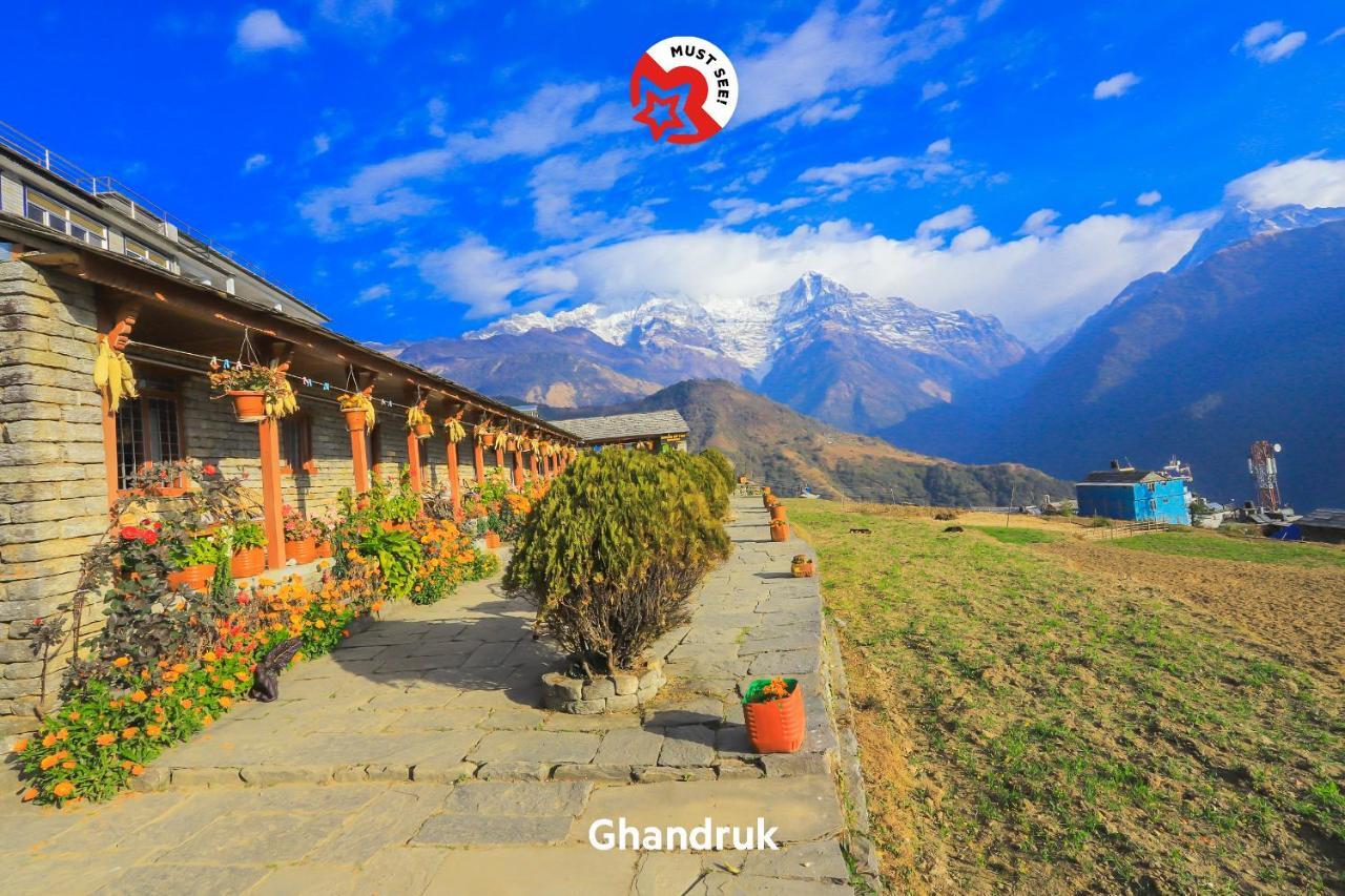 Spot On 445 New Hotel Natureland Pokhara Dış mekan fotoğraf