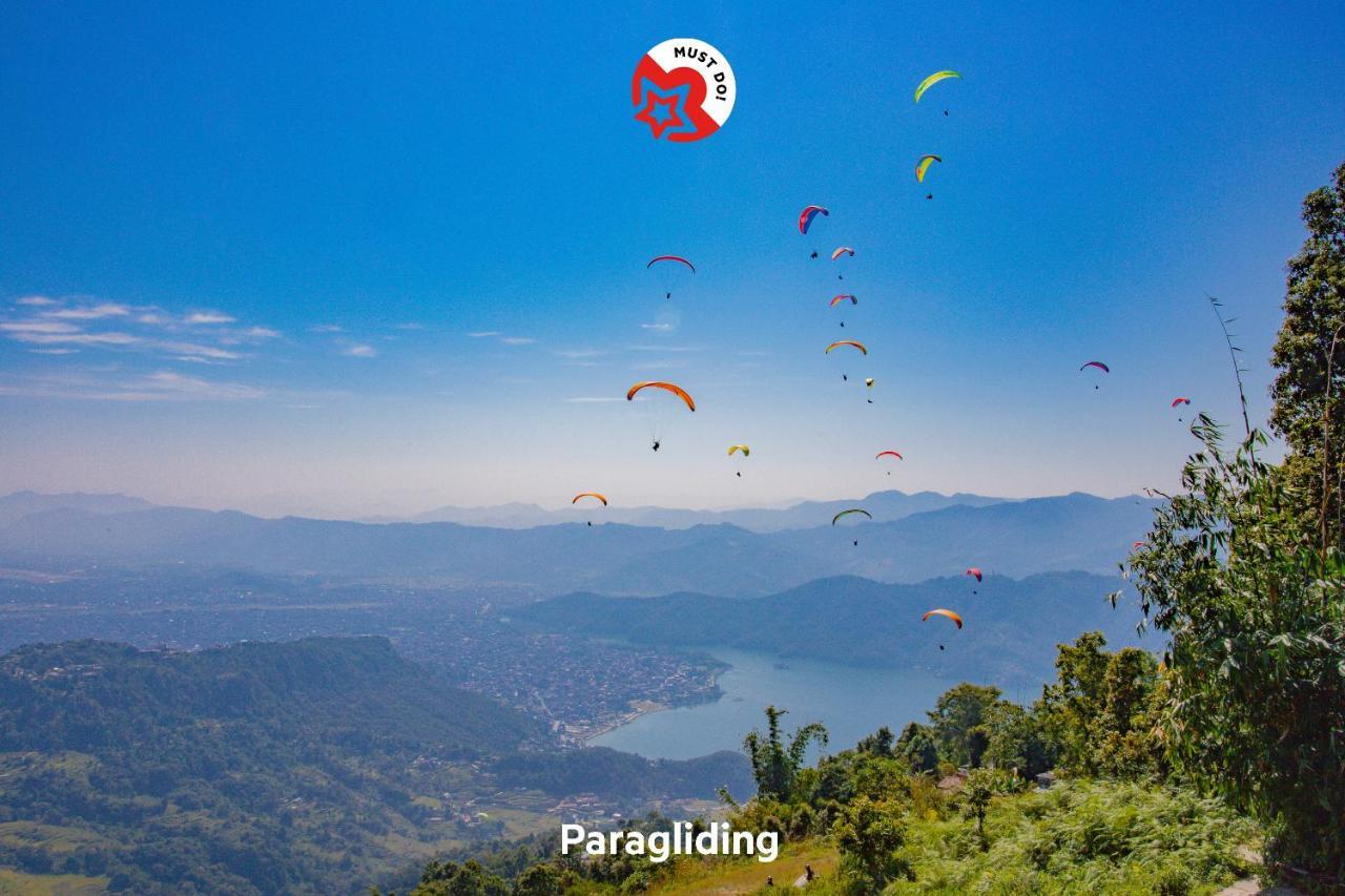 Spot On 445 New Hotel Natureland Pokhara Dış mekan fotoğraf